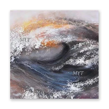 

Modern Abstract Painting Large Size Wall Hanging Decoration Canvas Wall Art Real Hand-painted Textured Oil Painting Artwork
