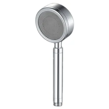 

Space Aluminum Hand Shower Bathroom Booster Water Saving Nozzle Shower Head Health Care Hand Held Plastic