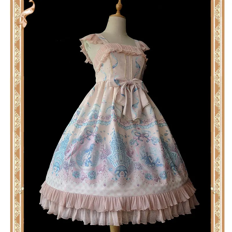 

Little Mermaid -Sweet Printed Lolita Dress