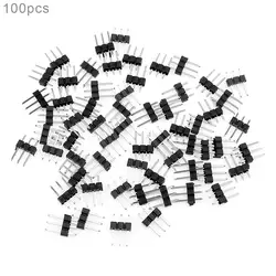 100 шт XH2.54 3Pin Женская планка с контактами для PCB автомобиля