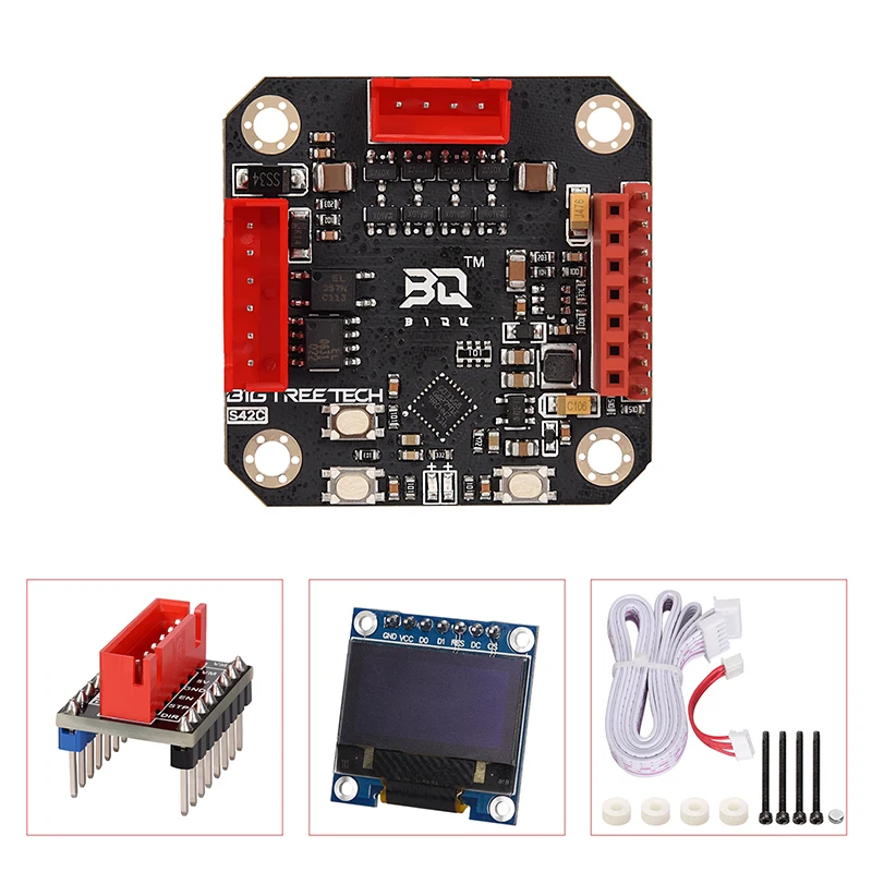 Bigtreetech-closed Loop Stepper Motor Driver Control Board 3d Printer Parts Skr Mini e3 Polvo Skr S42c V1.1 vs S42b S57b - Imagem 4