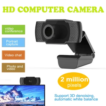 

comfast 1080P Full HD Webcam Dropcam Conference Video Calling Computer Camera with Microphone for Computer PC Laptop Desktop
