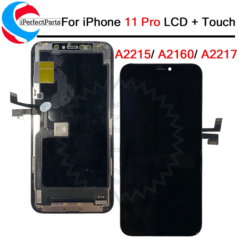 5,8 ''для iPhone 11 Pro lcd A2215 A2160 A2217 дисплей с 3D кодирующий преобразователь сенсорного экрана в сборе с инструментами для iPhone 11 Pro lcd