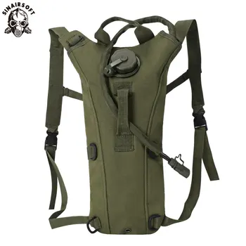 

SINAIRSOFT 3L Tactical Hydration Backpack Molle Military Outdoor Camping Hiking Nylon Camel Water Bladder Bag LY0030