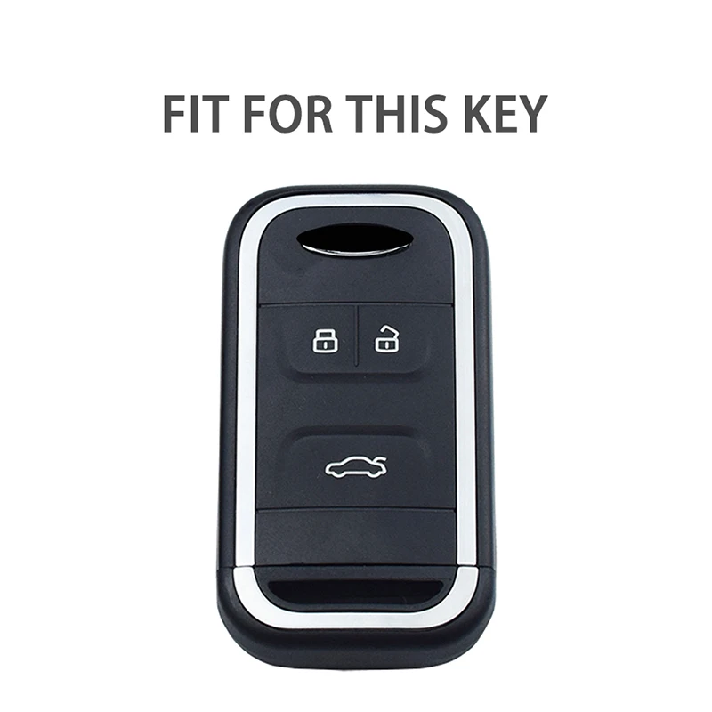 Key Case Cover For Chery Tiggo 3 5X 4 8 Glx 7 Arrizo 3 Button TPU+Leather