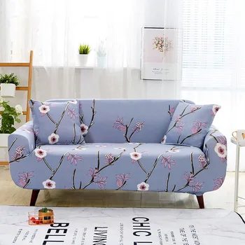 

Elastic Sofa Covers For Living Room Floral Printing 1/2/3/4 Seater Sofa Cover Full Coverage Modern Style Soft Corner Sofa Cover