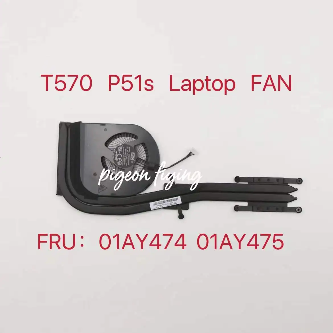 

for Lenovo Thinkpad T570 P51s Notebook Independent Graphics CPU Cooling Fan FRU 01AY475 01AY474