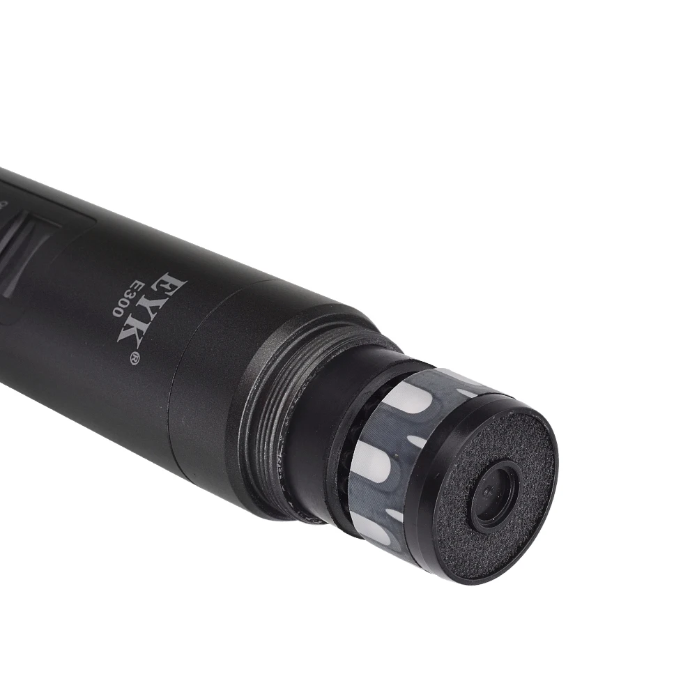 EYK E300 UHF двухканальный 2 металлический ручной передатчик микрофона с функцией