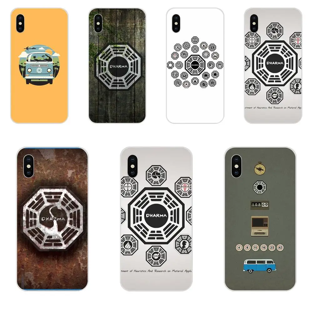 Lost Tv Series Dharma логотип для Xiaomi Redmi Mi 4 7A 9T K20 CC9 CC9e Note 7 9 Y3 SE Pro Prime Go Play силиконовые чехлы |