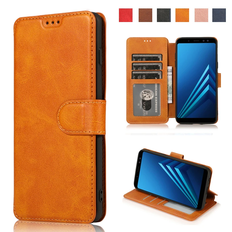 

Flip Wallet Case For Fundas Samsung Galaxy A70 A50 A40 A30 A20 A10 M30 M20 M10 S10 S9 S8 Plus S10E Note 9 8 Cover Coque