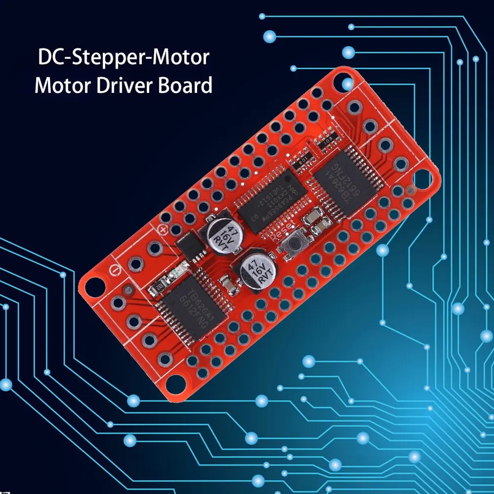 DC шаговый двигатель драйвер платы dc-шаговый двигатель PCA9685+ TB6612 аксессуары изысканно разработан прочный