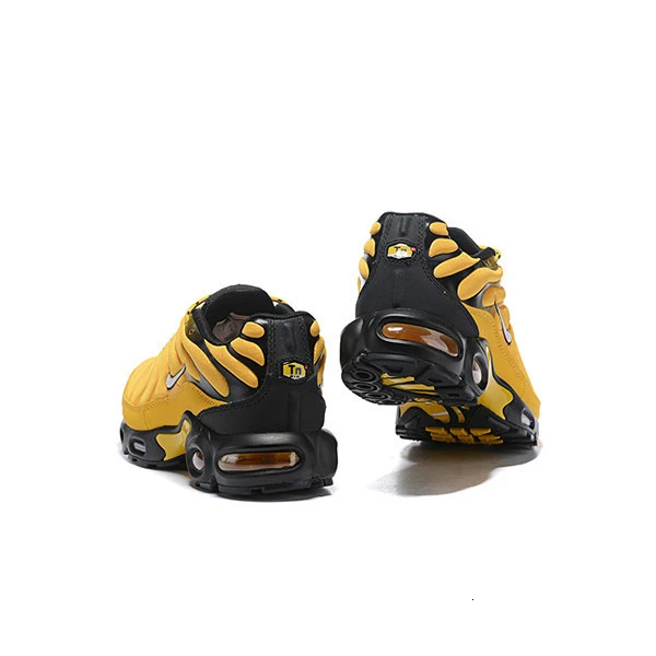 Nike TN Air Max Plus Frequency Pack желтые черные мужские кроссовки удобные спортивные легкие кроссовки AV7940-700 оригинальные