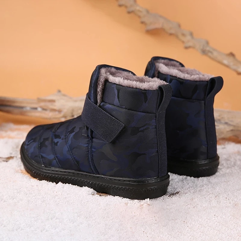 Зимние сапоги 2019 г.; женская обувь; сезон осень-зима; женские и мужские уличные водонепроницаемые теплые ботинки; плюшевая обувь; большие