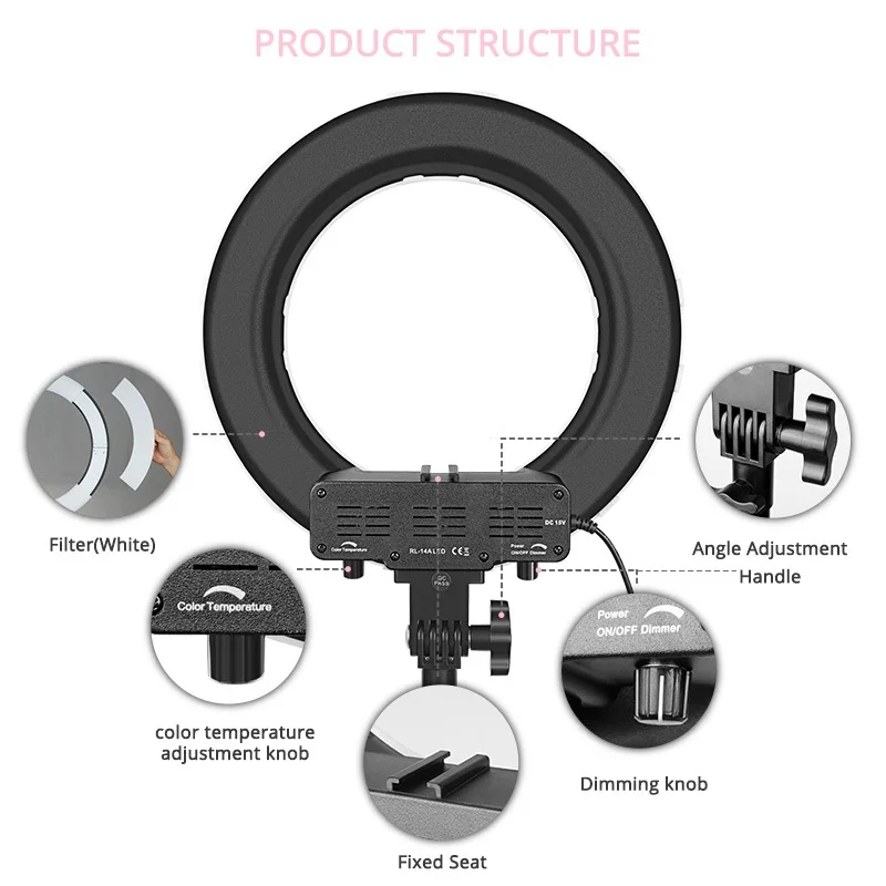 Travor LED Ring Light 18 Inch Ring Lamp Photo