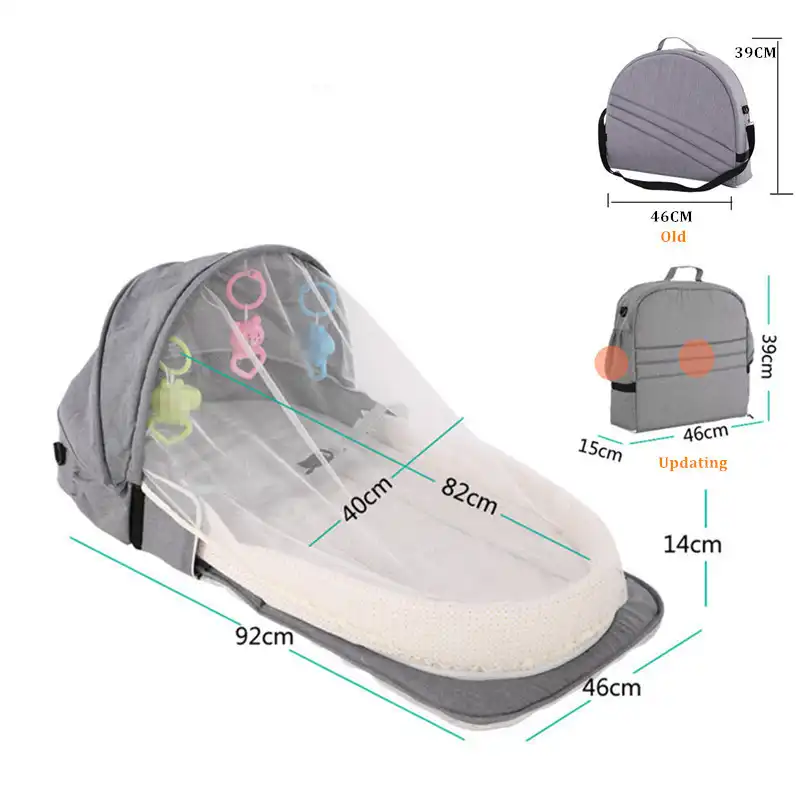 collapsible travel cot