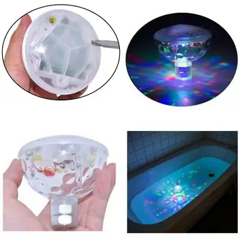 

Creative Colorful Led Underwater Lights Water Float Lights Waterproof And Durable Bath Lights Baby Fixtures Lighting V5I7