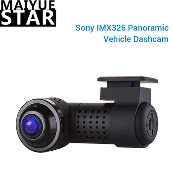 

2160P HD 360° rotating panoramic car DVR Sony IMX326 camera 24H WIFI before and after recording night vision parking monitoring