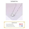 Fashion Minimalist Smooth Heart Shaped Pendant Necklace 925 sterling Silver Cute Charm Necklace For Women ► Photo 2/6