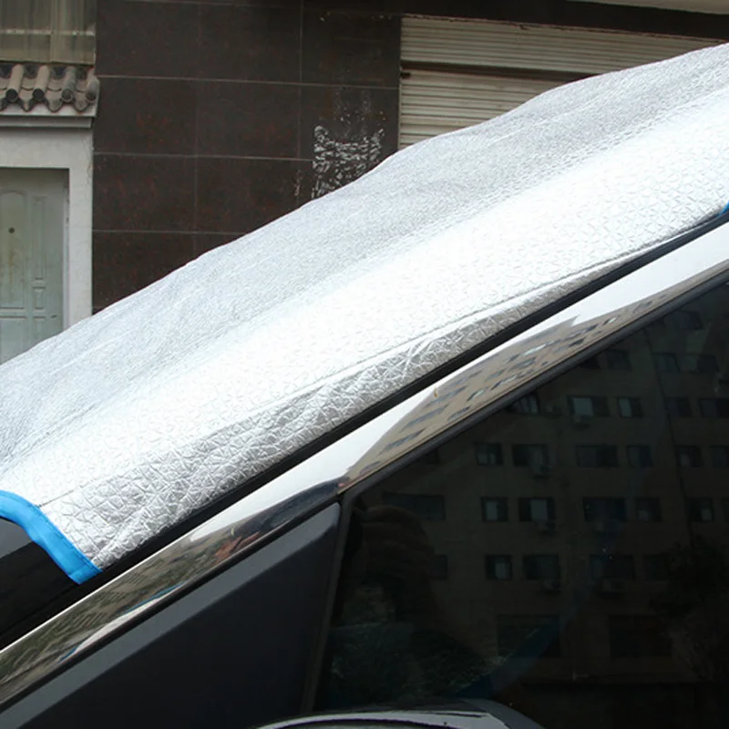 Автомобильный чехол на лобовое стекло 190 см x 95 см, снежный щит, ледяная пыль, защита от заморозки, внешние аксессуары, Солнцезащитная пленка