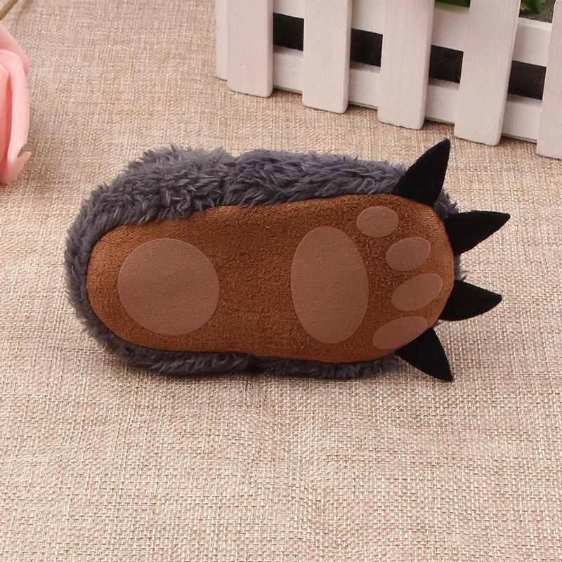Koovan Children Home Shoes Winter Warm Stuffed Claws Out Shoes Baby Toddler Firstwalkers For Baby Boys Girls Lovely Slipper