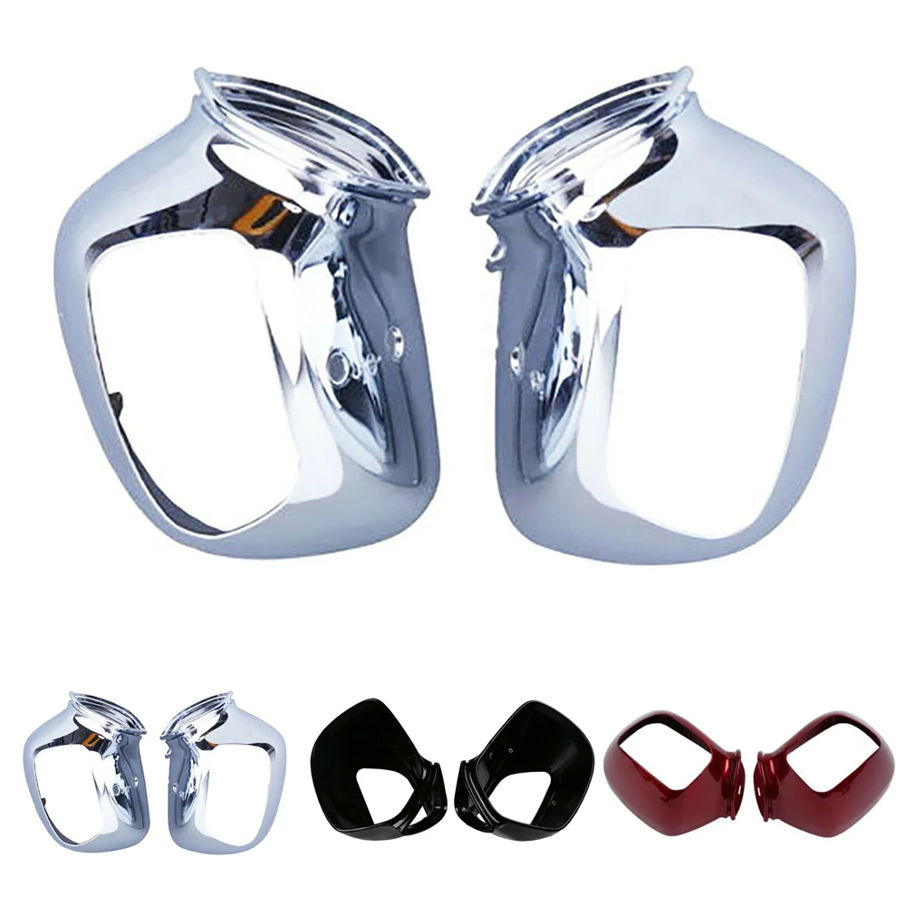 

1 Pair Car Rear View Mirror Covers Durable For Honda Goldwing GL1800 2001-2011