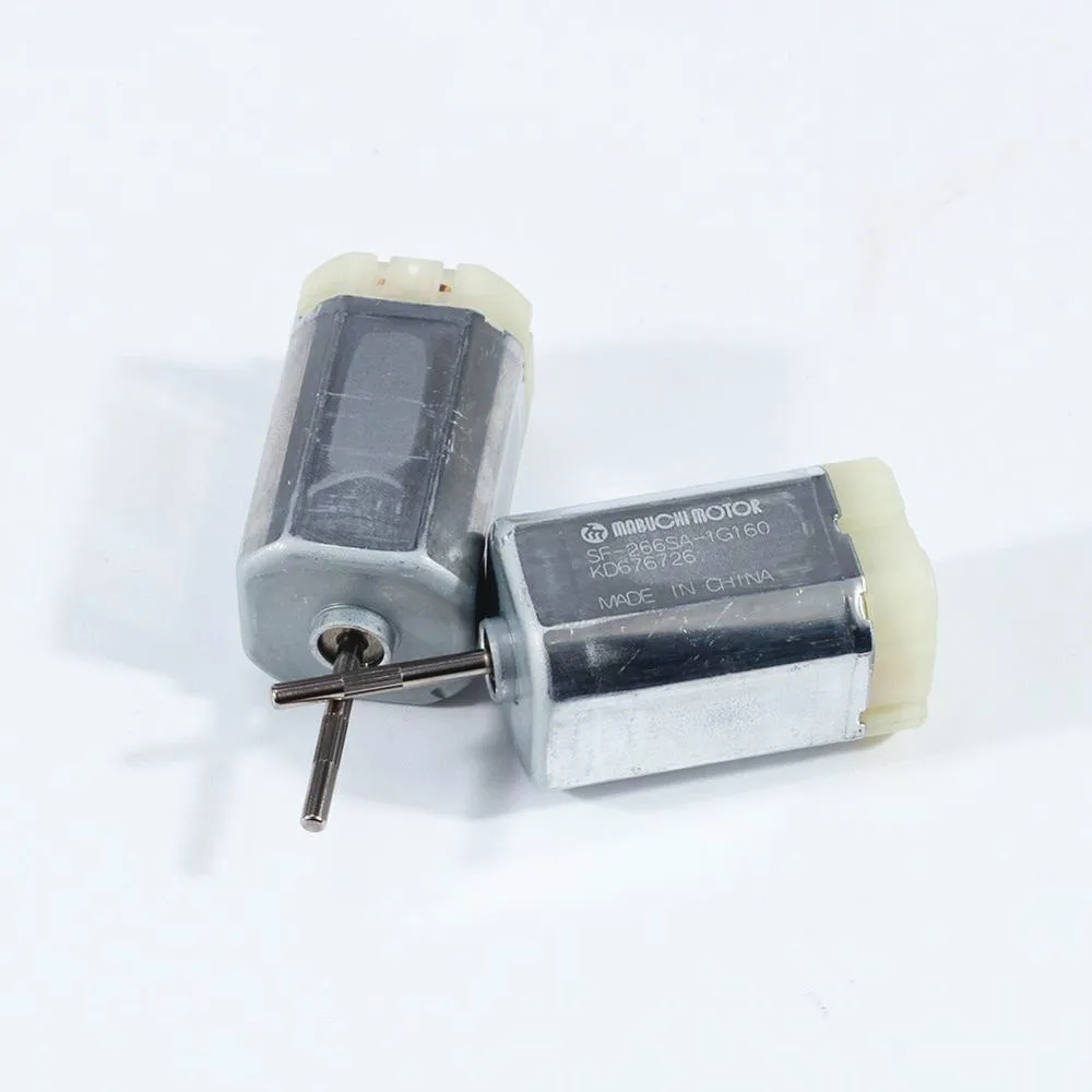 

2pcs original mabuchi SF-266SA 12V Automobile Folding Rearview Mirror Motor, 7900rpm Silver Brush Silent High car Torque Motor