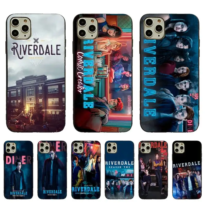 Чехол для телефона Riverdale мягкий чехол iphone 13 11pro 12pro MAX 8 7 6 6S Plus X XS 5 5S SE XR Fundas Capa |