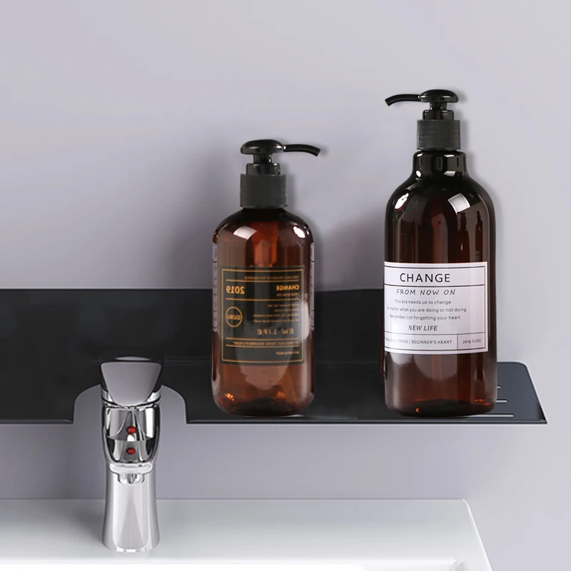 

Bathroom Products Shampoo Press Bottle Liquid Shower Gel Refillable Portable Soap Dispensers Simple Nordic Style