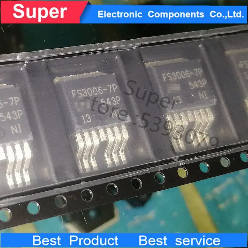 10 unids/lote MOSFET IRFS3006 7P FS3006 TO 263 7 оригинальный транзистор nuevo|Аксессуары для батарей и