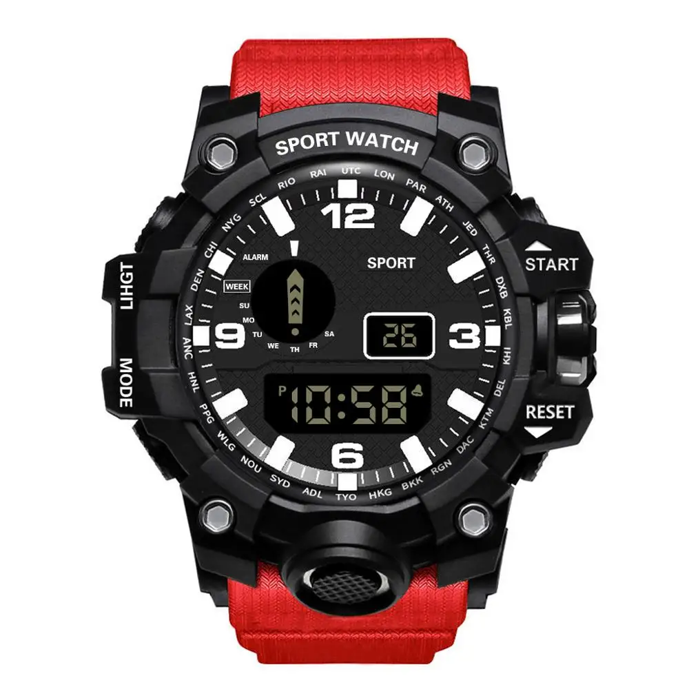 New Fashion Sport Watches For Men Luxury LED Digital Watch Gifts For Male Military Fitness Waterproof Watch Reloj Lujo Hombre 