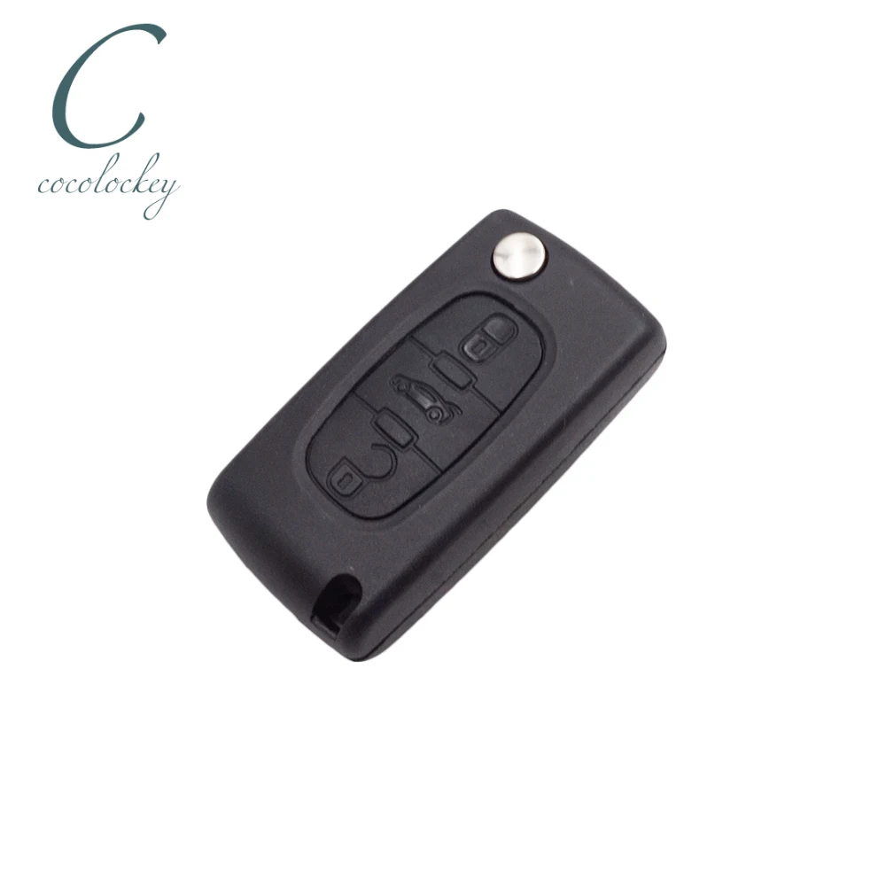 Cocolockey Сменный Чехол для Citoren Peugeot Fiat Scudo VAN 3 кнопки FOB дистанционный чехол ключей