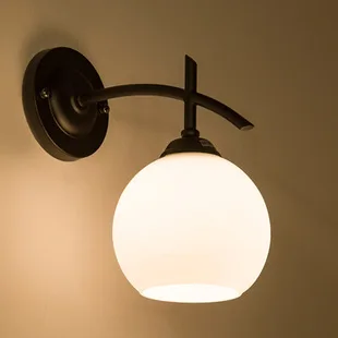 New Style American-Style Wall Lamp Bedroom Lamp Creative European Style Iron Art LED Wall Lamp Living Room Wall Lamp Hotel Bedsi