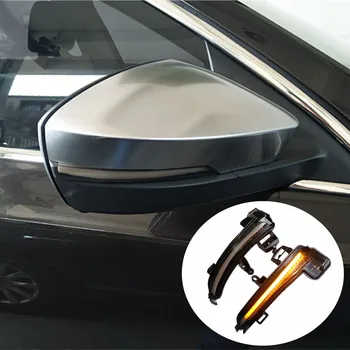 

Side Wing Rearview Mirror Dynamic Indicator Blinker For Skoda Superb A7 B8 2016 2017 2018 2019 Flowing Turn Signal Light