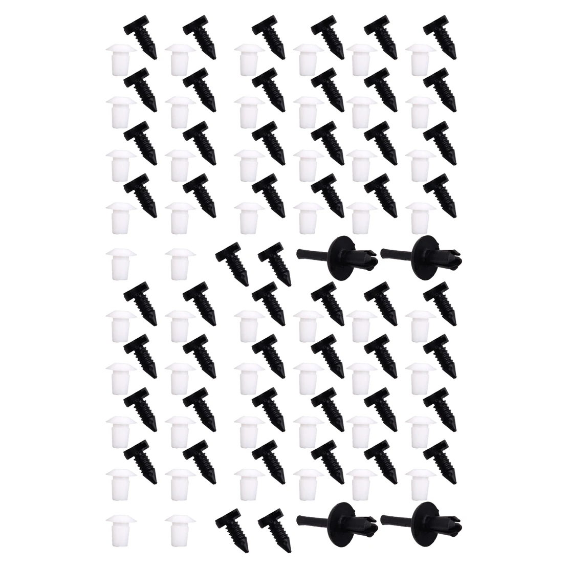 104Pcs/Set Car Door Card Trim Clips MXC1800 MWC3136 AFU1075 Fit for Land  Rover Defender Accessories