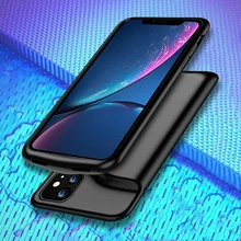 Чехол для аккумулятора для iPhone 11, чехол для аккумулятора, чехол для зарядного устройства для iPhone 11 Pro Max, Внешний чехол для зарядного устройства