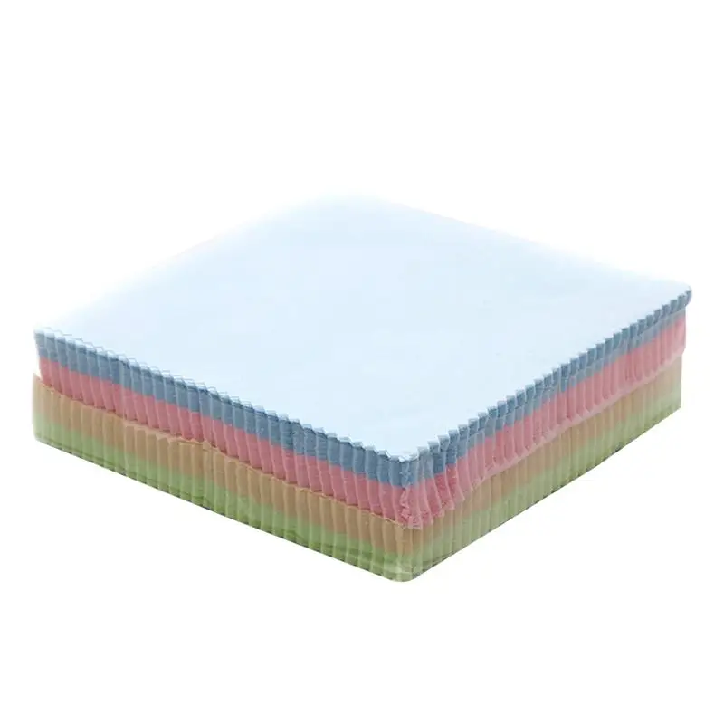 

13x13CM Microfiber Soft Cleaning Cloths Wiping Cloth for Jewelry Eyeglasses Camera Lens Crafts Phones Screen 1pc