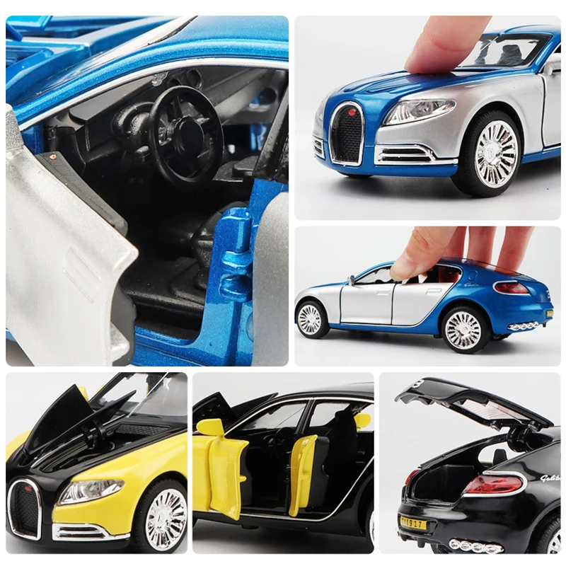 Модель автомобиля Bugatti bulibier Veyron в масштабе 1:32 литой автомобиль игрушки