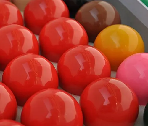 suzakoo Mini 38mm Diameter Snooker Balls Children Playing 22 Balls one Set Billiard