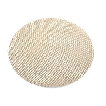 

5PCS Round Grill Mesh Mat,Non Stick Grilling Mats Heat Resistance Easily Cleaned Barbeque Grilling Mat 40cm