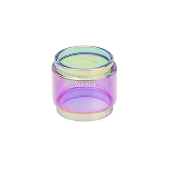 

20PCS Wholesale High Quality clear cheap Glass tube Replacement for Asylum Mods sherman rta 25mm fatboy/Normal Version