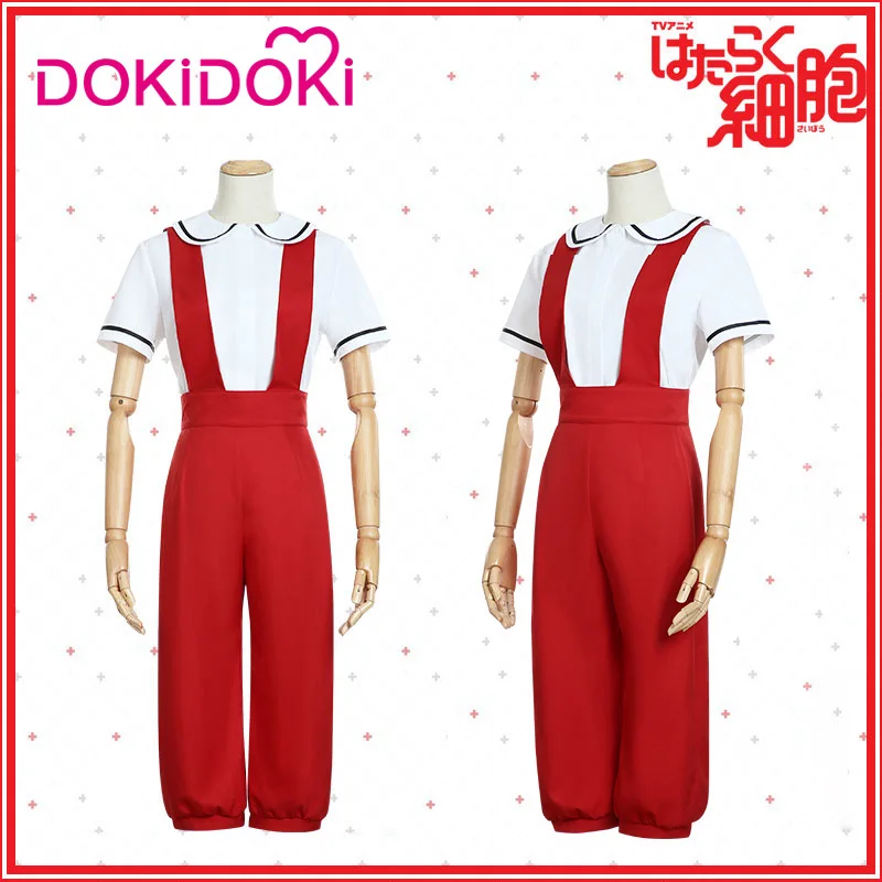 

DokiDoki Anime Cosplay Cells at Work / Hataraku Saibo Red Blood Cell Child Costume Anime Cells at Work Cosplay