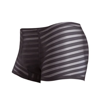 

Men's Sexy Boxer Briefs Shorts Ice Silk Cool Seamless Breathable Underpants Men's Underwear Ice Silk Seamless Boxer