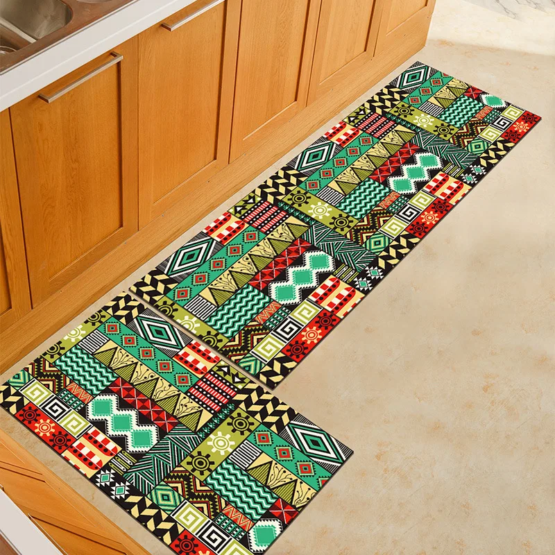 Anti-slip Home Kitchen Dining Table Mat Restaurant Hall Entrance Foot Pad Garden Patio Floor Rugs | Дом и сад