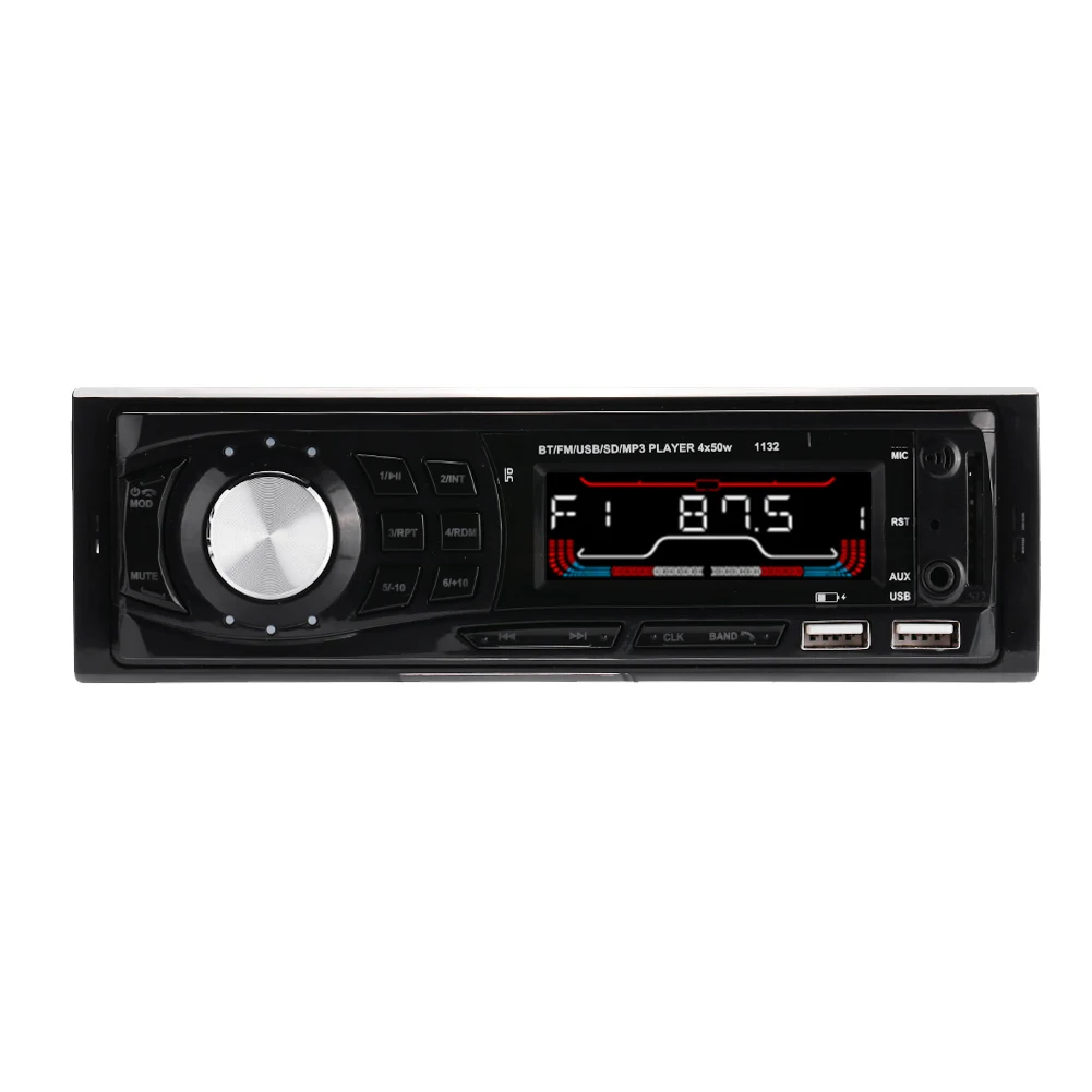 Авто Аудио Автомобильный MP3-плеер умный автомобиль mp3 Bluetooth музыка 1132 DC 12-30V Премиум