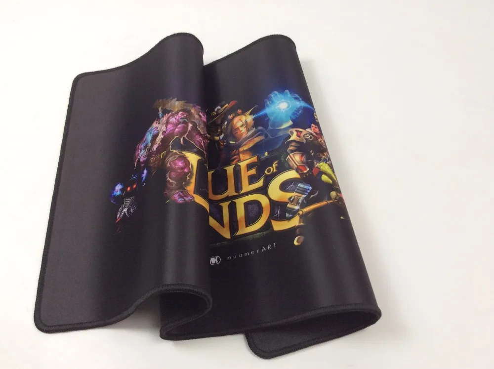  Free Shipping Speed LOL Large Lock Edge Gaming Mouse Pad Computer for League Of Legends Dota CSGO G