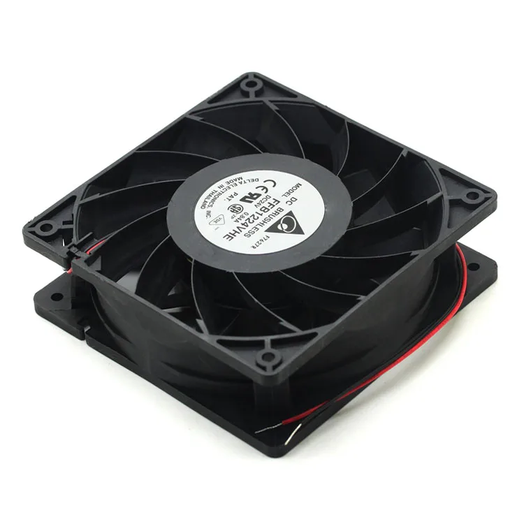 Для Delta ffb1224vhe 24V 0.84a 12 см/см 12038 преобразователь частоты Вентилятор охлаждения