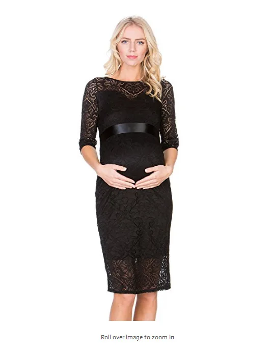 Модное сексуальное летнее новое платье для беременных однотонное с круглым