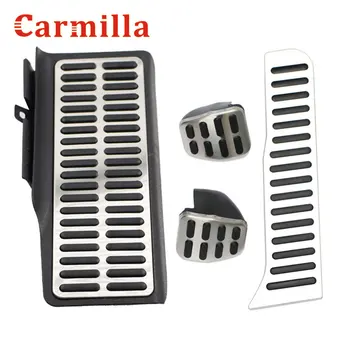 

Carmilla Sports Fuel Brake Pads Clutch Pedal Cover Foot Rest Pedals for VW Volkswagen Beetle Jetta MK6 2011 - 2017 Accessories