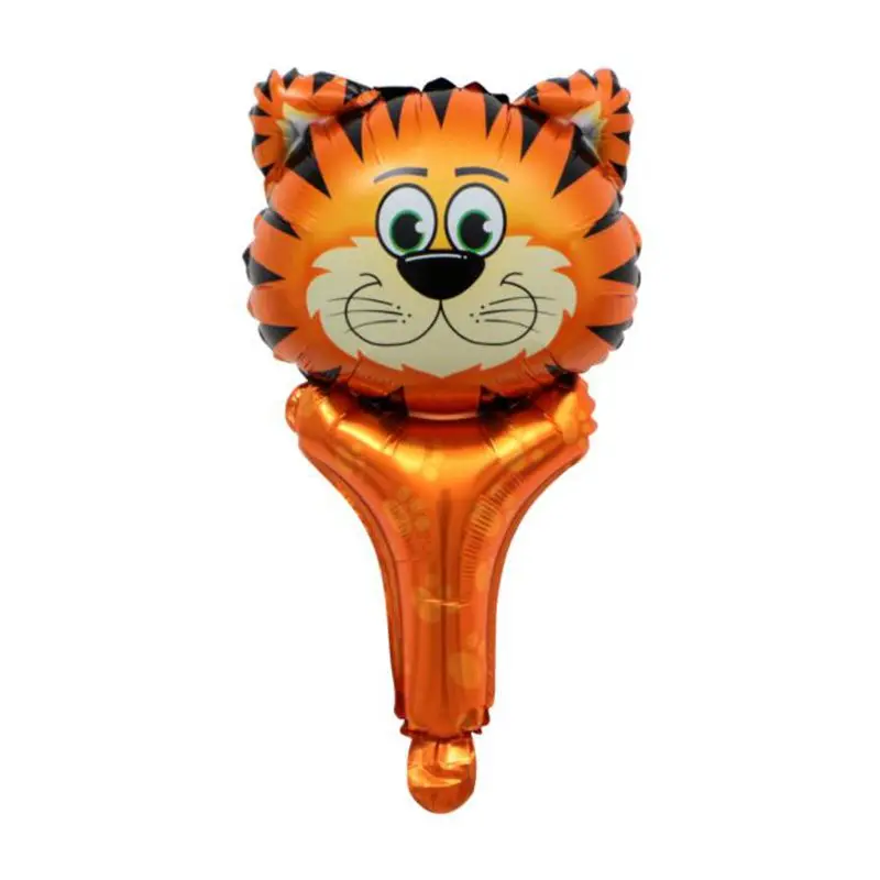 Balloons 1pcs Джунгли день рождения одноразовые столовые приборы Джунгли животных одноразовые тарелки салфетки для стаканчиков сафари Декор детский душ принадлежности - Цвет: Balloons 1pcs