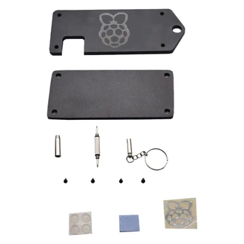 

Ultra-Thin ZV2 CNC Aluminum Alloy Protective Case with Screwdriver for Raspberry Pi Zero